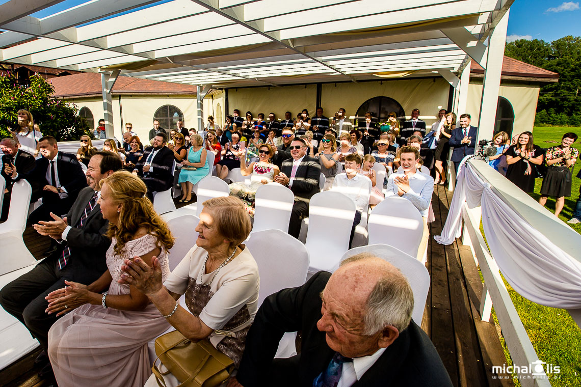 ślub plenerowy w Hotelu Rozdroże Nieborów