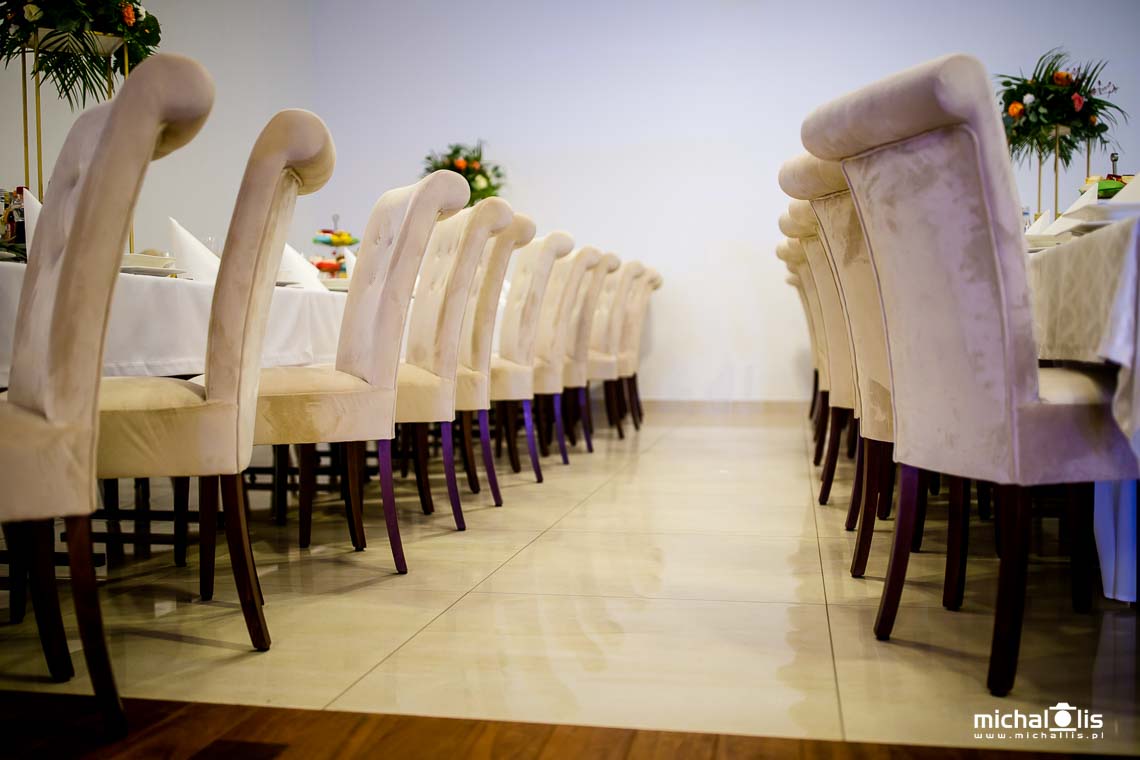 Sala Bankietowa Szklana Czajka - dekoracje weselne