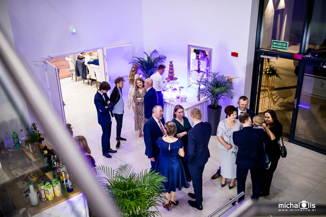 Sala-Bankietowa-Szklana-Czajka-widok-z-klatki-schodowej-na-przedsionek Sala Bankietowa Szklana Czajka - widok z klatki schodowej na przedsionek.