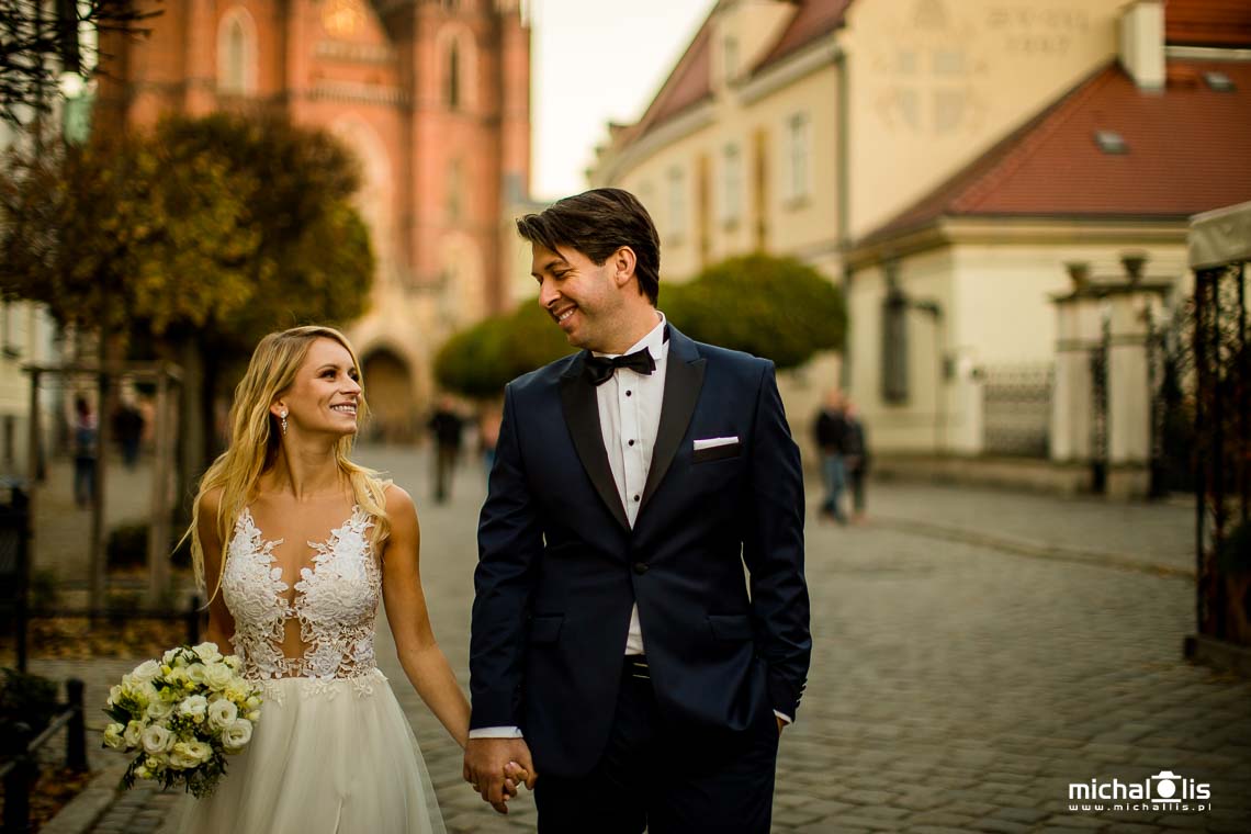 miejsca na plener ślubny Ostrów Tumski Wrocław